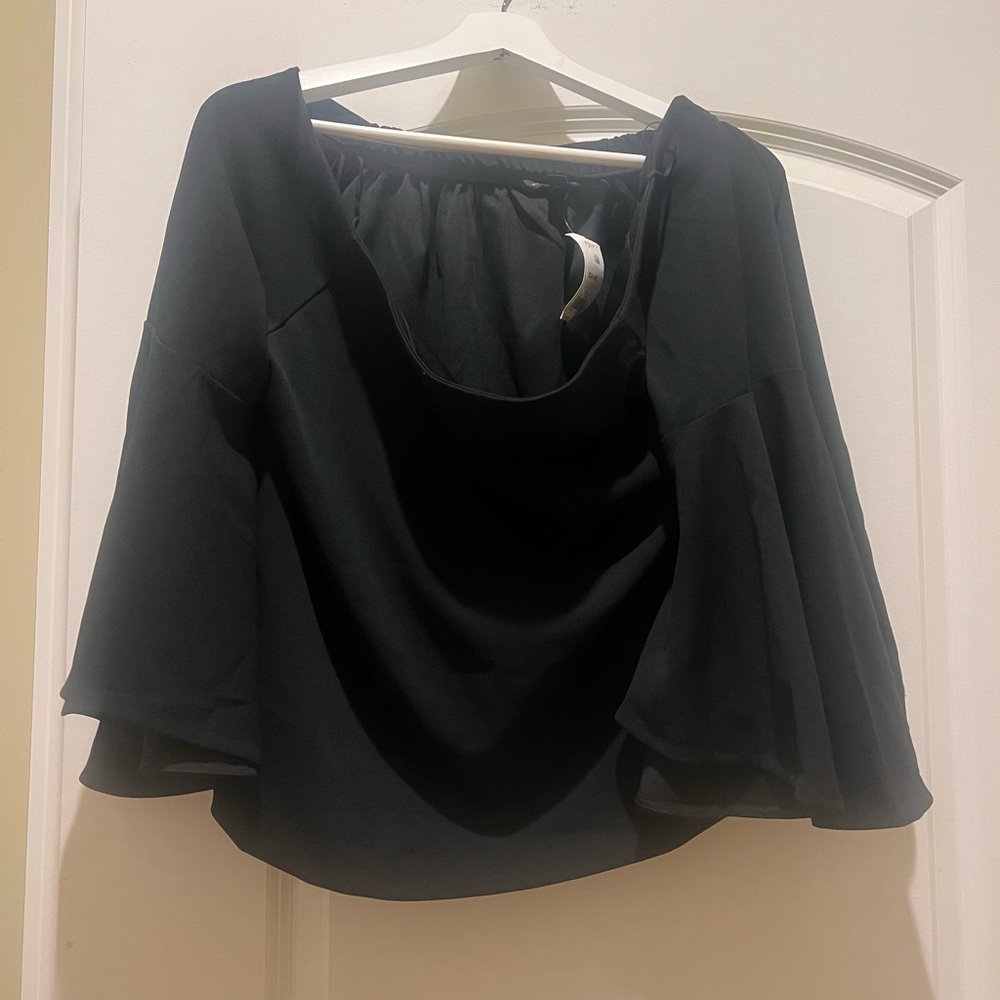 Banana Republic Black Top NEW no smoking home